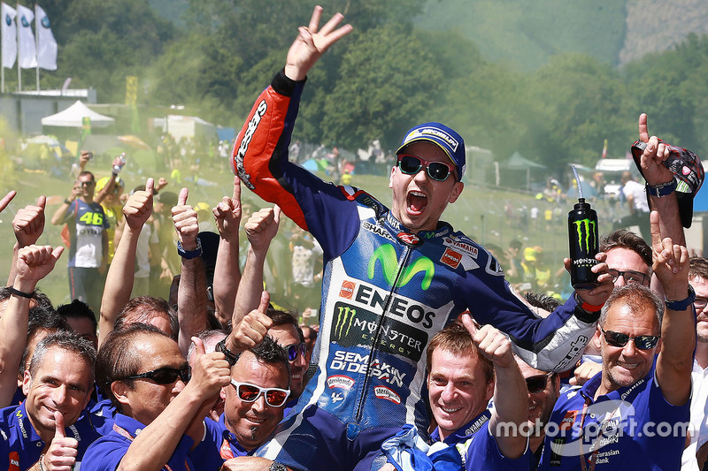 Il vincitore, Jorge Lorenzo, Yamaha Factory Racing