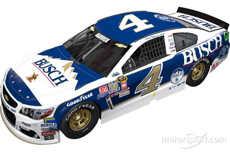 Throwback-Design von Kevin Harvick, Stewart-Haas Racing, Chevrolet