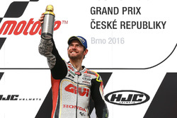 Подіум: переможець гонки Кел Кратчлоу, Team LCR Honda