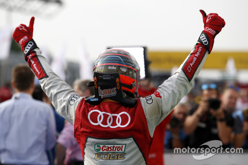 Ganador de la carrera Edoardo Mortara Audi Sport Team Abt Sportsline, Audi RS 5 DTM