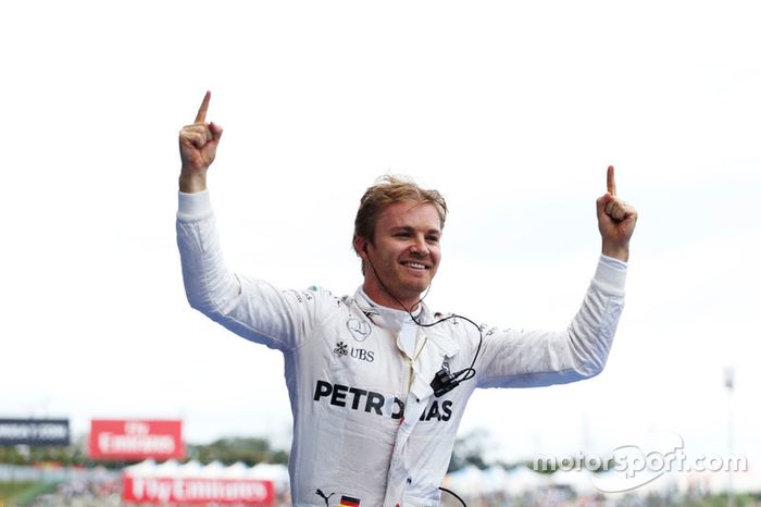 Ganador, Nico Rosberg, Mercedes AMG F1 W07 Hybrid
