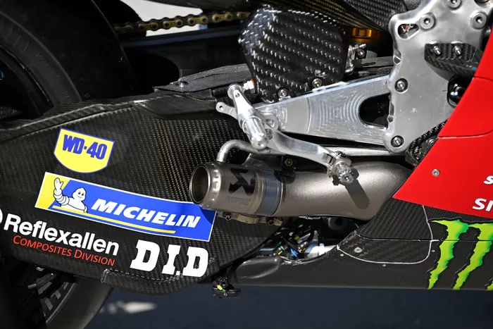 Ducati Team bike swingarm