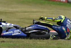 Crash: Valentino Rossi, Yamaha Factory Racing