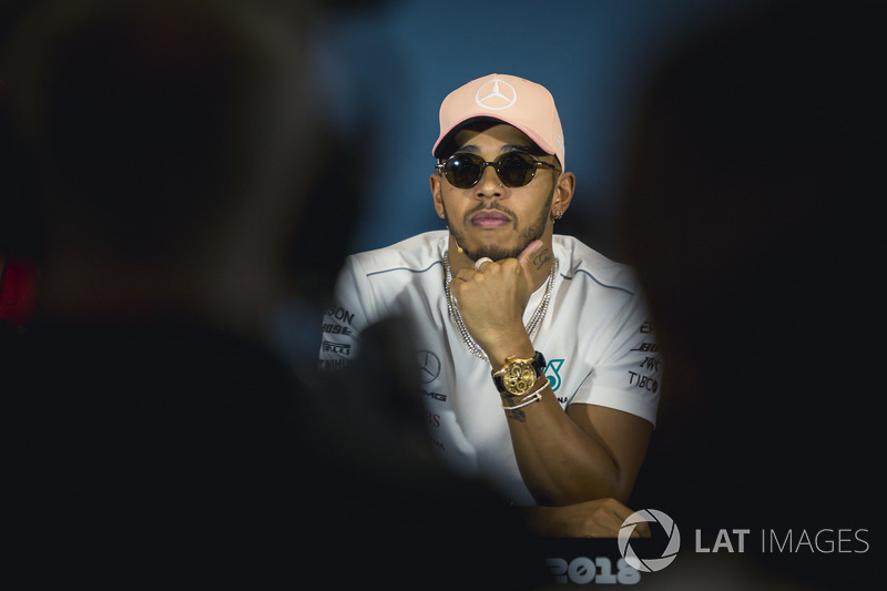 Lewis Hamilton, Mercedes-AMG F1 in the Press Conference