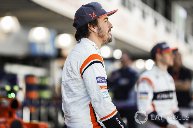 Fernando Alonso, en la foto del equipo McLaren