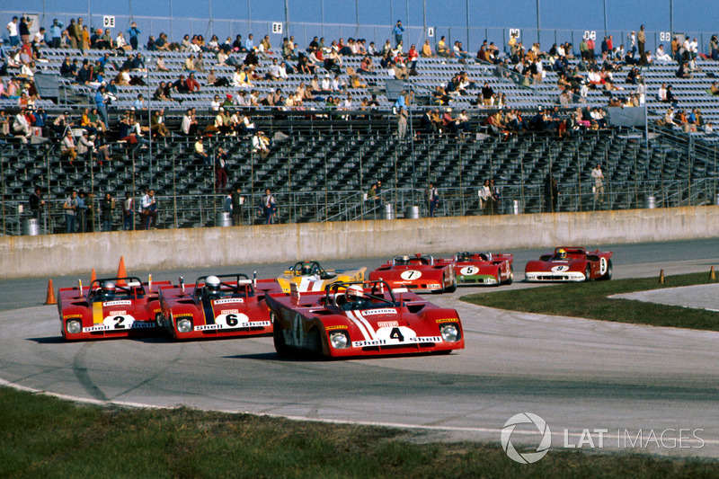 Clay Regazzoni, Ferrari 312PB leads