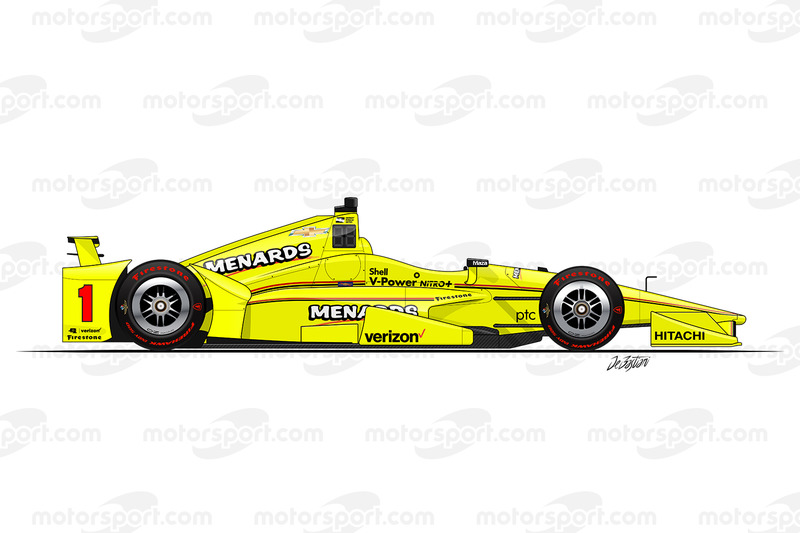 #1 - Simon Pagenaud, Team Penske Chevrolet