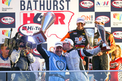 Podium celebration
