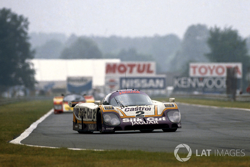 Jan Lammers, Johnny Dumfries, Andy Wallace, Jaguar XJR-9 LM