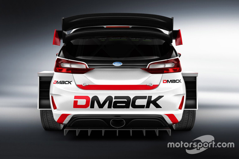Ford Fiesta WRC Элфина Эванса в цветах DMACK World Rally Team