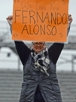 Ein Fan von Fernando Alonso, Andretti Autosport, Honda