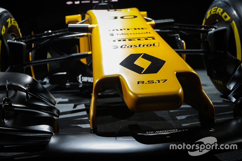 Renault RS17: Frontpartie