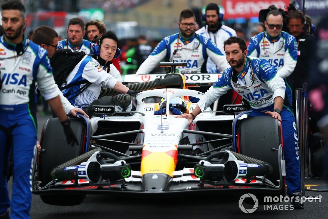 Isack Hadjar, equipo Racing bulls