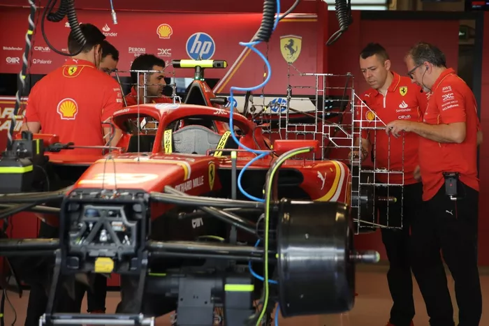 Ferrari SF-24 technical detail