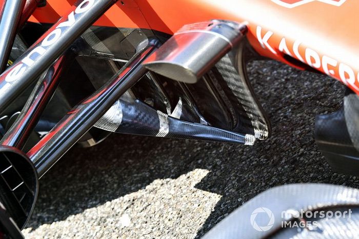 Suelo delantero del Ferrari SF90