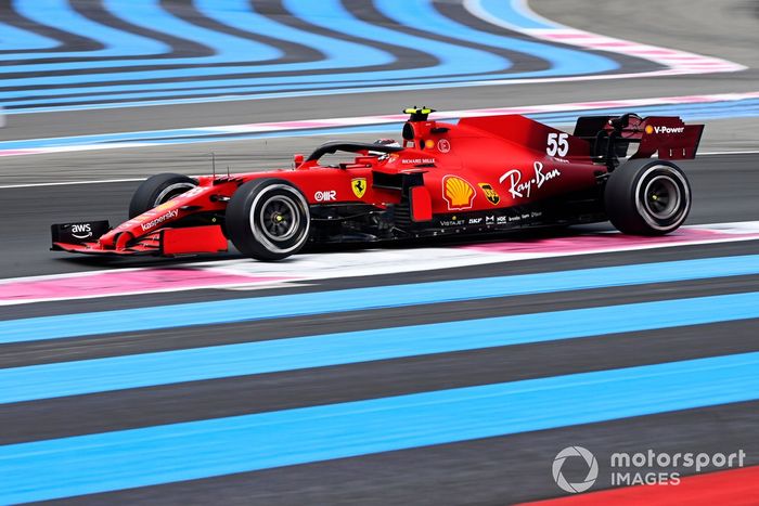 Carlos Sainz Jr., Ferrari SF21