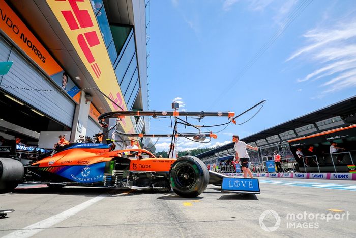 Lando Norris, McLaren MCL35M