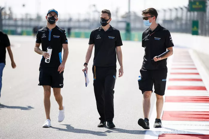 Nicholas Latifi, Williams Racing, recorre la pista