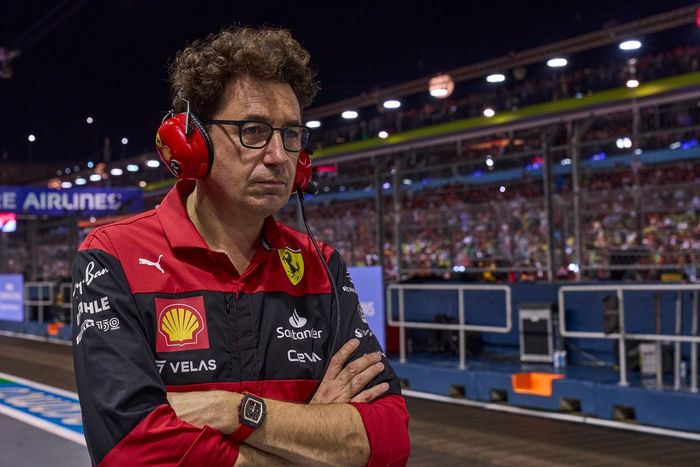 Mattia Binotto, director del equipo Ferrari