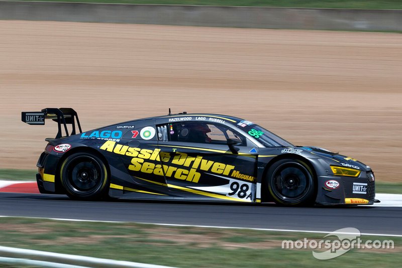 #98 Matt Stone Racing Audi R8 LMS: Todd Hazelwood, Roger Lago, David Russell