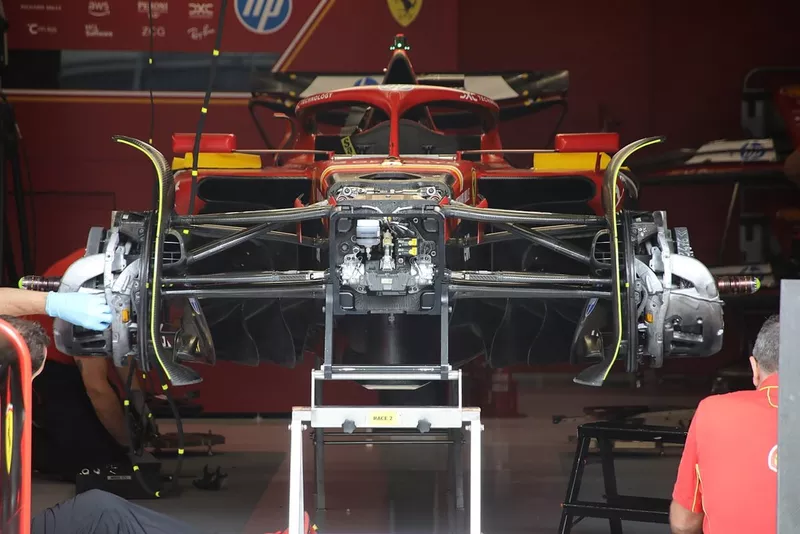 Détail technique de la Ferrari SF-24