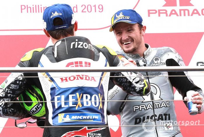 Podio: 2º Cal Crutchlow, Team LCR Honda, 3º Jack Miller, Pramac Racing