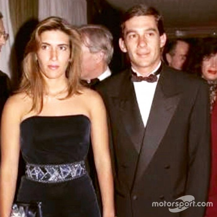 Ayrton Senna e Adriane Yamin