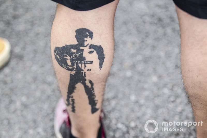 Ayrton Senna tattoo