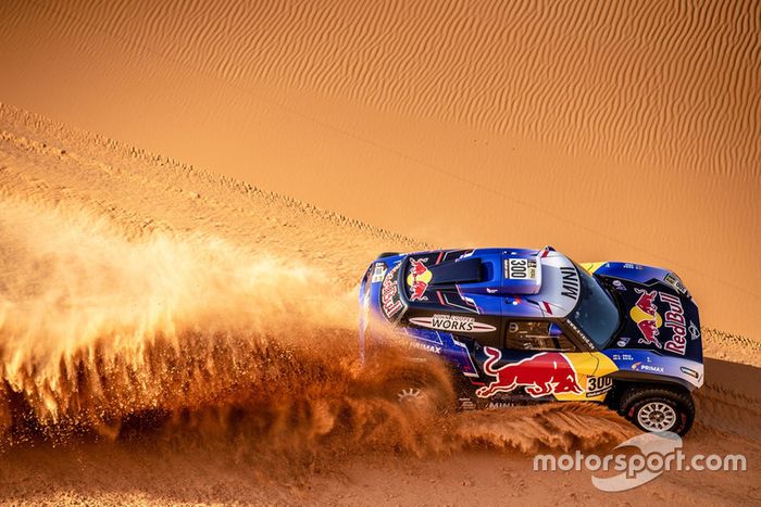 Carlos Sainz, Lucas Cruz, MINI John Cooper Works Buggy, X-raid MINI JCW Team