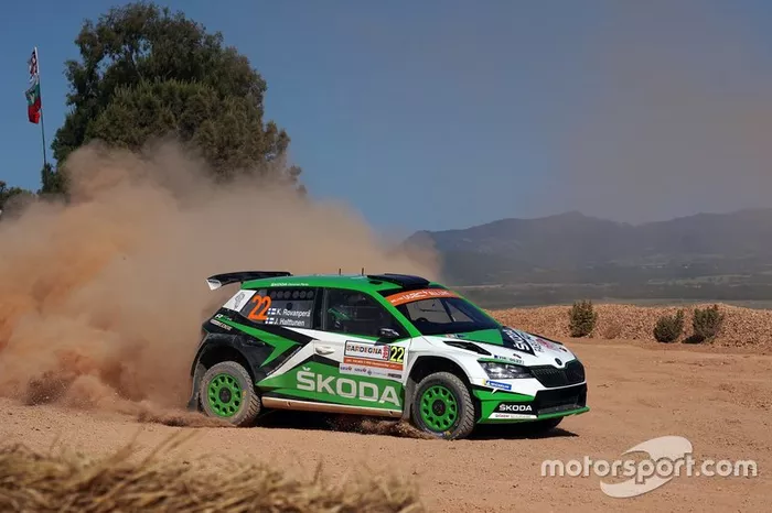 Kalle Rovanperä, Jonne Halttunen, koda Motorsport koda Fabia R5