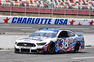  David Ragan, Front Row Motorsports, Ford Mustang Select Blinds