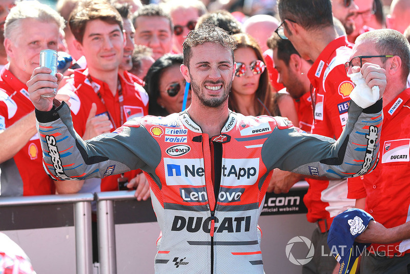 Race winner Andrea Dovizioso, Ducati Team
