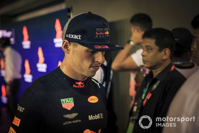 Max Verstappen, Red Bull Racing en parc ferme 