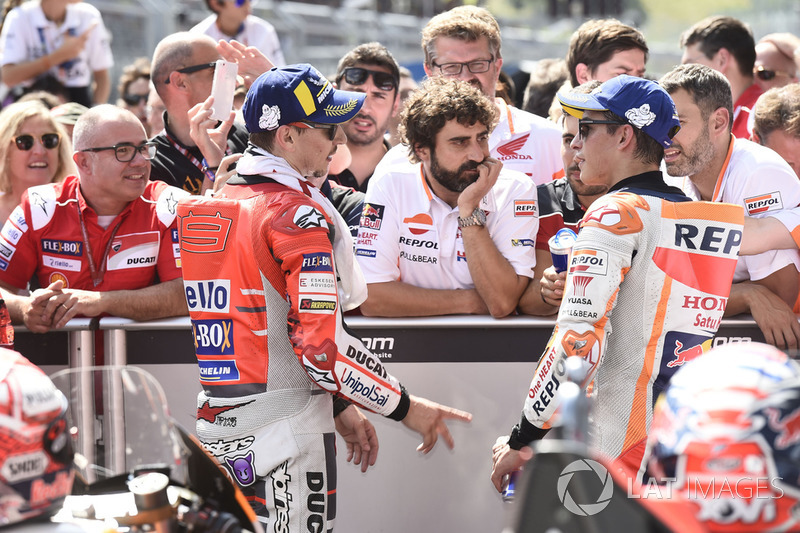 Хорхе Лоренсо, Ducati Team, Марк Маркес, Repsol Honda Team