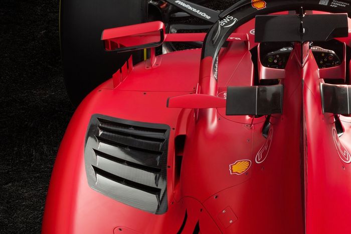 Ferrari SF-23. detalle