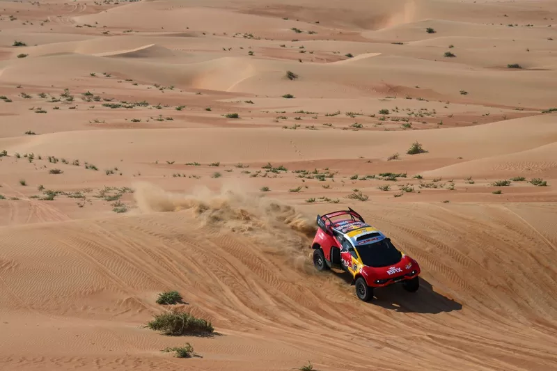 #201 Bahrain Raid Xtreme Prodrive: Sebastien Loeb, Fabian Lurquin