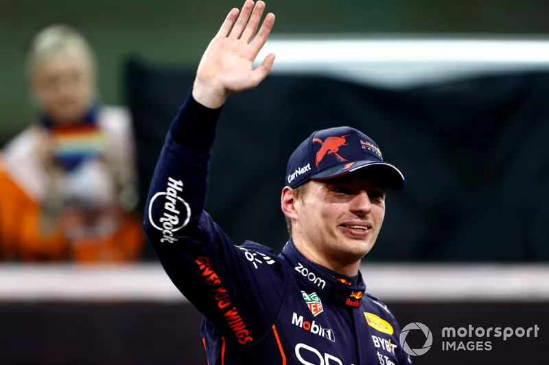 Pole man Max Verstappen, Red Bull Racing