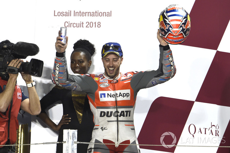 Winner Andrea Dovizioso, Ducati Team