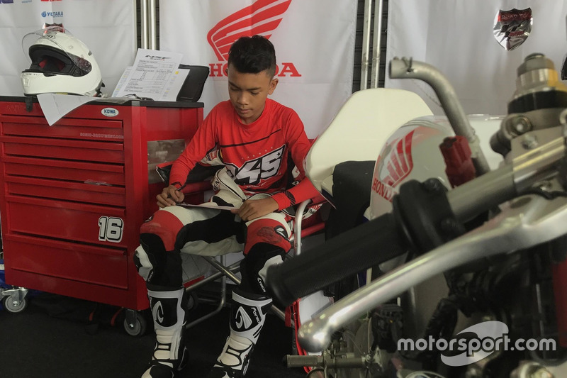 Adenanta Putra di ajang Thailand Talent Cup 2017