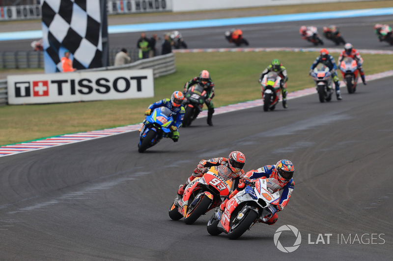 Jack Miller et Marc Márquez