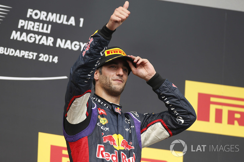 Racewinnaar Daniel Ricciardo, Red Bull Racing