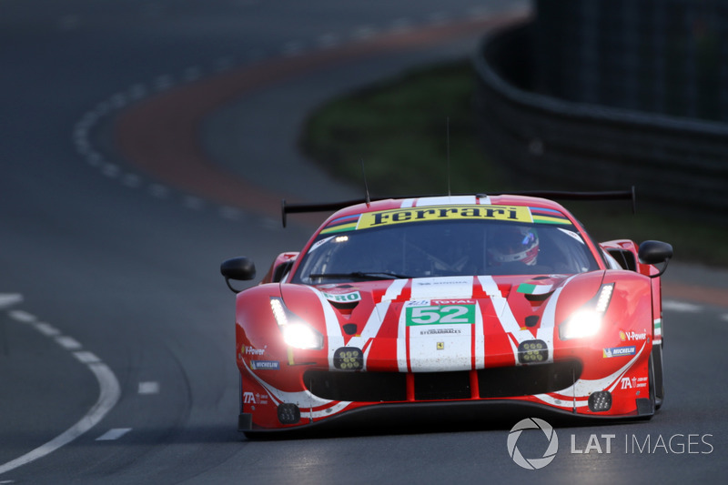 #52 AF Corse Ferrari 488 GTE EVO: Toni Vilander, Antonio Giovinazzi, Pipo Derani