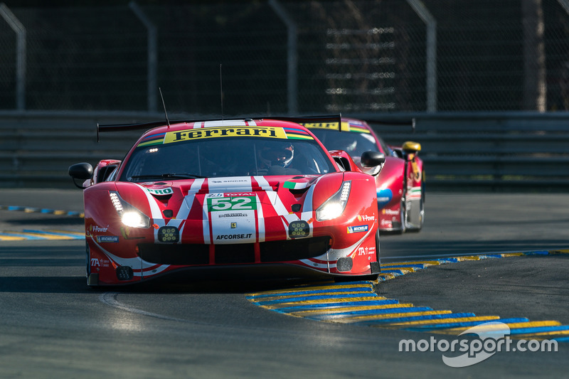 #52 AF Corse Ferrari 488 GTE EVO: Toni Vilander, Antonio Giovinazzi, Pipo Derani