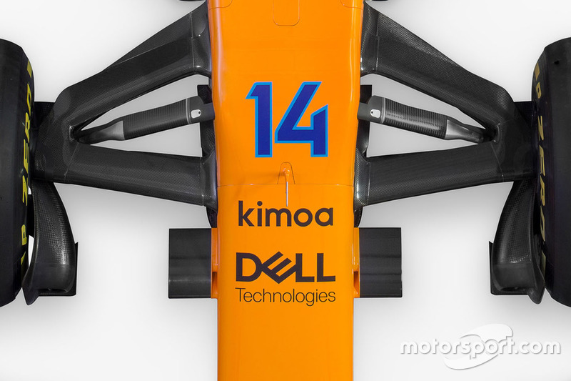 Передняя подвеска McLaren MCL33