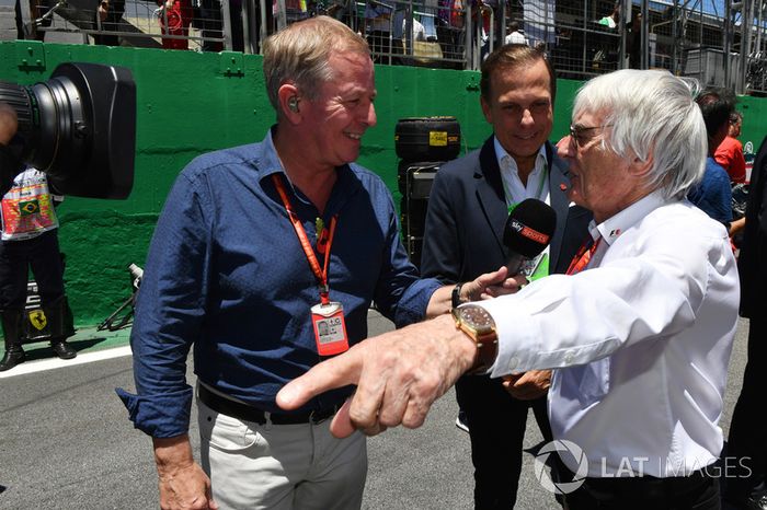 Martin Brundle, Sky TV y Bernie Ecclestone,,  Joao Doria, Alcalde de Sao Paulo