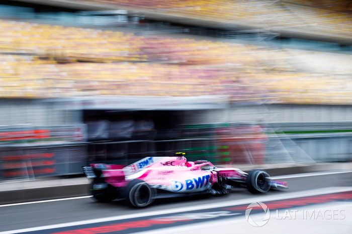 Esteban Ocon, Force India VJM11 Mercedes