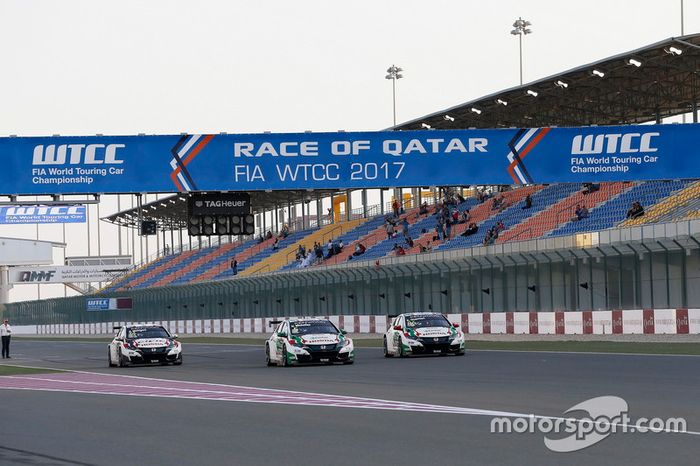 MAC3, Esteban Guerrieri, Honda Racing Team JAS, Honda Civic WTCC, Norbert Michelisz, Honda Racing Team JAS, Honda Civic WTCC, Ryo Michigami, Honda Racing Team JAS, Honda Civic WTCC