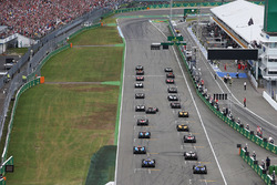 De start van de race