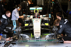 Esteban Ocon, Mercedes AMG F1 W07 Hybrid Test Driver
