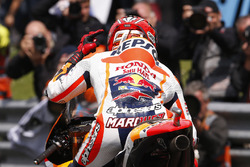 Segundo lugar Marc Márquez, del equipo Repsol Honda